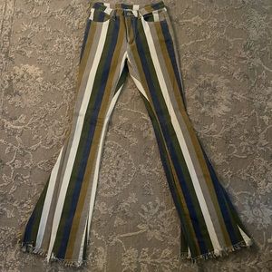 Little stretch wide budget pants